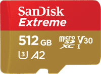 SanDisk microSDXC Extreme 512GB 130 MB/s