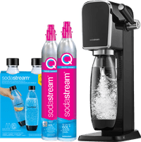 SodaStream ART Schwarz Megapack