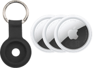 Apple AirTag 2 (3-pack) + BlueBuilt Apple AirTag Key Ring