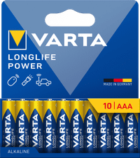 VARTA Longlife Power AAA 10-pack