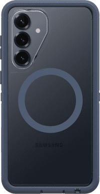 Otterbox Defender Samsung Galaxy S26 Plus Backcover mit Magnet Transparent mit blauem Rand
