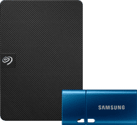 Seagate Expansion Portable 5 TB + Samsung USB-C Flash Drive 64 GB