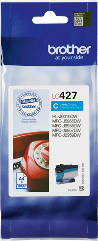 Brother LC-427 Cartridge Cyan