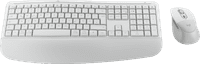 Logitech MK880 Signature Comfort Plus Kabellose Tastatur und Maus Combo Offwhite QWERTZ