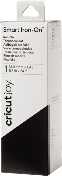 Cricut Joy Smart Iron-On Schwarz 14 cm x 60 cm
