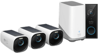 Eufycam 3 3-pack + Video Doorbell Battery
