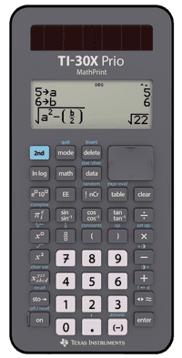 Texas Instruments CTI-30X Pro Mathprint FC Calculator