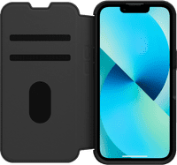 Otterbox Strada Apple iPhone 13 Book Case Leder Schwarz