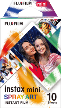Fujifilm Instax Mini Film Spray Art (10 Stück)
