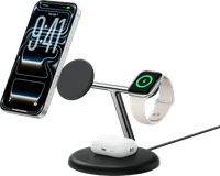 Belkin 3-in-1 Kabelloses Ladegerät mit MagSafe 25 Watt Schwarz