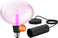 Philips Hue Lightguide Ellipse White and Color E27 6-pack + Pendant Lamp Cord