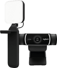 Logitech Litra Glow Streaming-Leuchte + C922 Pro Stream