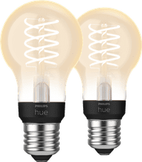 Philips Hue Filamentlampe White Standard E27 - 2023 - Doppelpack