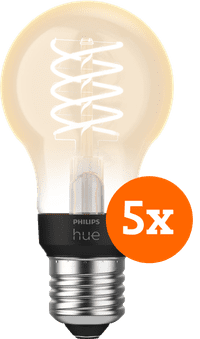 Philips Hue Filamentlampe White Standard E27 - 2023 - 5er-Pack