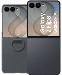 Samsung Galaxy Z Flip8 512GB Schwarz 5G + Backcover aus Silikon mit Magnet Schwarz