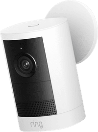Ring Außenkamera mit Netzteil 2. Generation Weiß