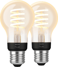 Philips Hue Filament Light White Ambiance Standard E27 2-pack