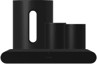 Sonos Ray Black + 2x Era 100 + Sub Mini Black