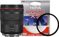 Canon RF 24-105mm f/4L IS USM + Hoya UV Filter