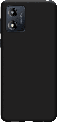 Just in Case Soft Design Motorola Moto E13 Backcover Schwarz