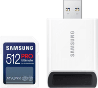 Samsung SDXC PRO Ultimate 512GB 130 MB/s + USB-Adapter