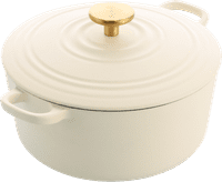 BK Bourgogne Bräter 24 cm Cream White