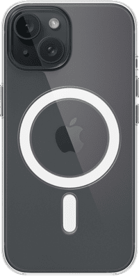 Apple iPhone 15 Backcover mit MagSafe Transparent