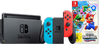 Nintendo Switch Red/Blue + Super Mario Bros. Wonder