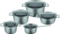 Fissler Phi Collection Topfset 5-teilig + Kasserolle