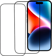 BlueBuilt iPhone 15 Plus Panzerglas Doppelpack Doppelpack