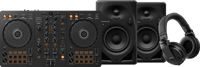 Pioneer DJ DDJ-FLX4 + Pioneer DJ HDJ-X5 Black + Pioneer DJ DM-40D-BT Black