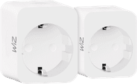WiZ Smart Plug with Power Consumption Meter 2-pack