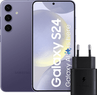 Samsung Galaxy S24 128GB Purple 5G + Samsung Fast Charger 25W