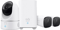 eufyCam 2 Pro Doppelpack + eufy Indoor Cam 2K Pan & Tilt
