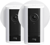 Ring Spotlight Kamera Pro 2. Generation Stecker Weiß Doppelpack