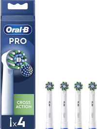 Oral-B Pro Cross Action White (4 units)