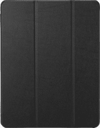 BlueBuilt Apple iPad Air 13 Zoll (2025/2024) / Pro 12,9 Zoll (2022) Tri-Fold Book Case Schwarz