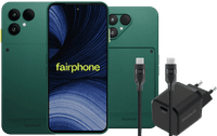 Fairphone 6+ 256GB Grün 5G + Komplettes Zubehörset