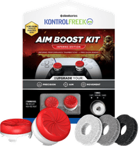 KontrolFreek Inferno AimBoost Thumb Sticks + Precision Rings Red/White PS5/PS4