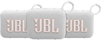 JBL Go 4 White 3-pack