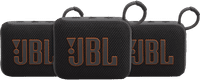 JBL Go 4 Black 3-pack
