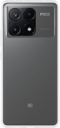 Just in Case Soft Design Xiaomi Poco X6 Pro Backcover Transparent