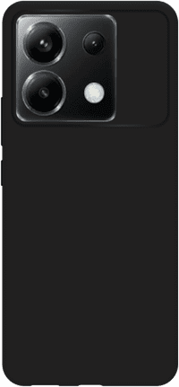 Just in Case Soft Design Xiaomi Poco X6 Backcover Schwarz