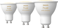 Philips Hue White Ambiance GU10 3-pack