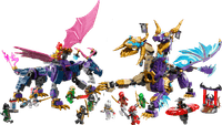 LEGO Ninjago Purple Dragon Duo 71836 + 71842