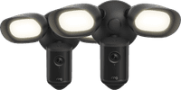 Ring Floodlight Kamera Wired Pro 2. Generation Schwarz Doppelpack