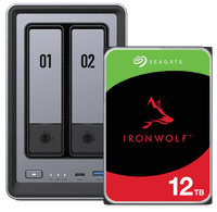 UGREEN NASync DXP2800 + Seagate IronWolf 12TB