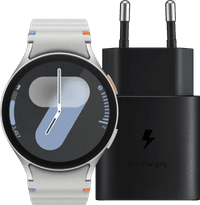 Samsung Galaxy Watch7 Silber 44 mm + Ladegerät 25 W