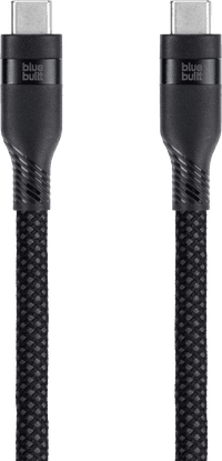 BlueBuilt USB-C Video Cable 240W 2m Nylon Black