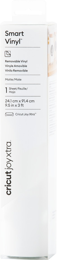 Cricut Smart Vinyl, abnehmbar, 24 x 91 cm, Weiß